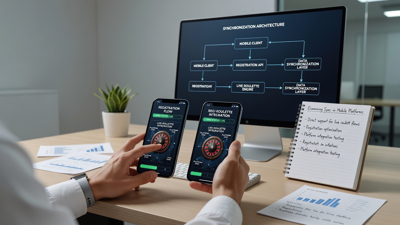 Live dealer interface demonstrating real-time synchronization between registered accounts, blackjack tables, roulette wheels, and sportsbook markets