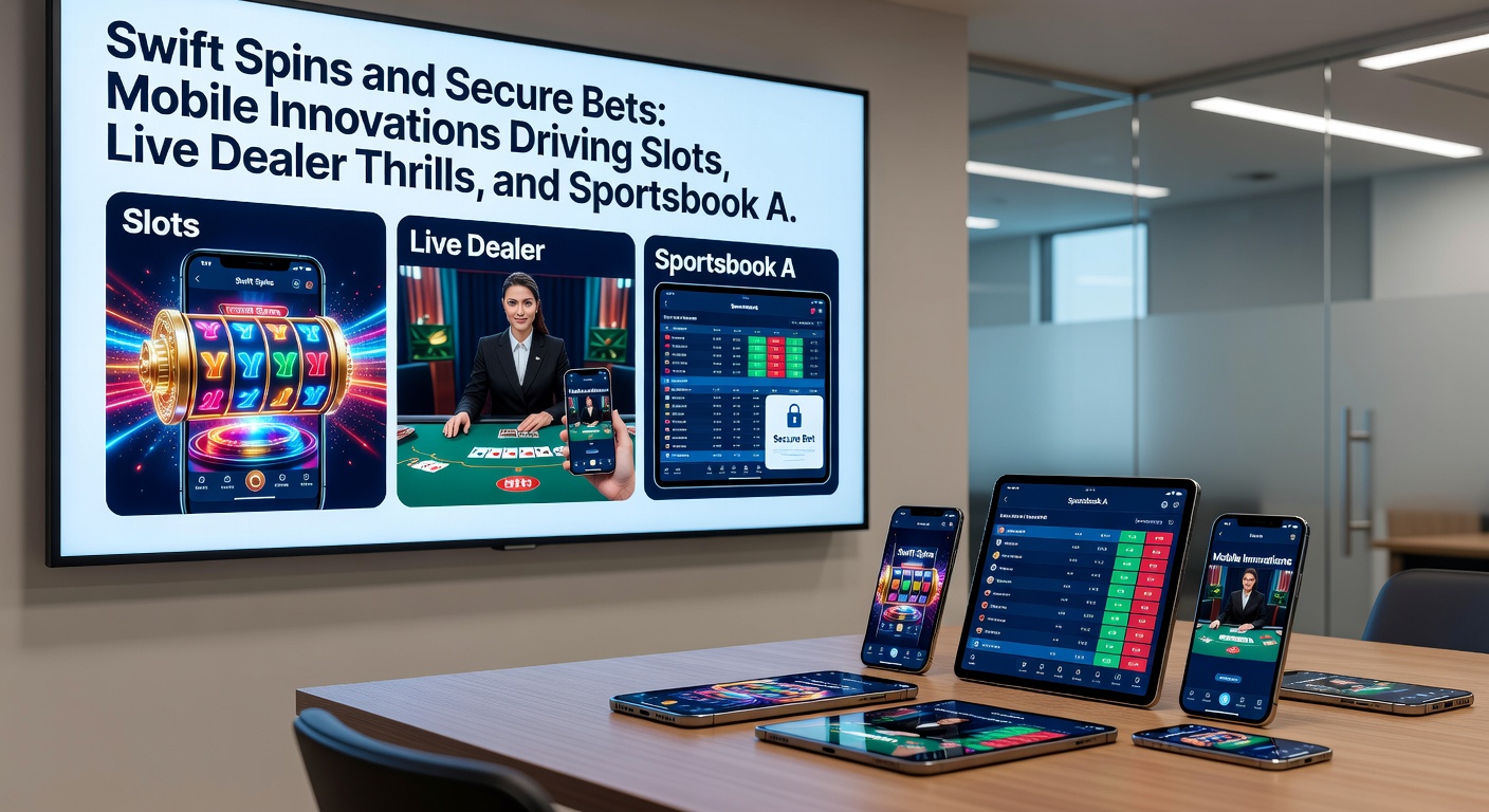 Close-up of mobile app interface showing secure biometric login, dynamic sportsbook odds shifting during a live match, and a live dealer spinning a roulette wheel in high definition